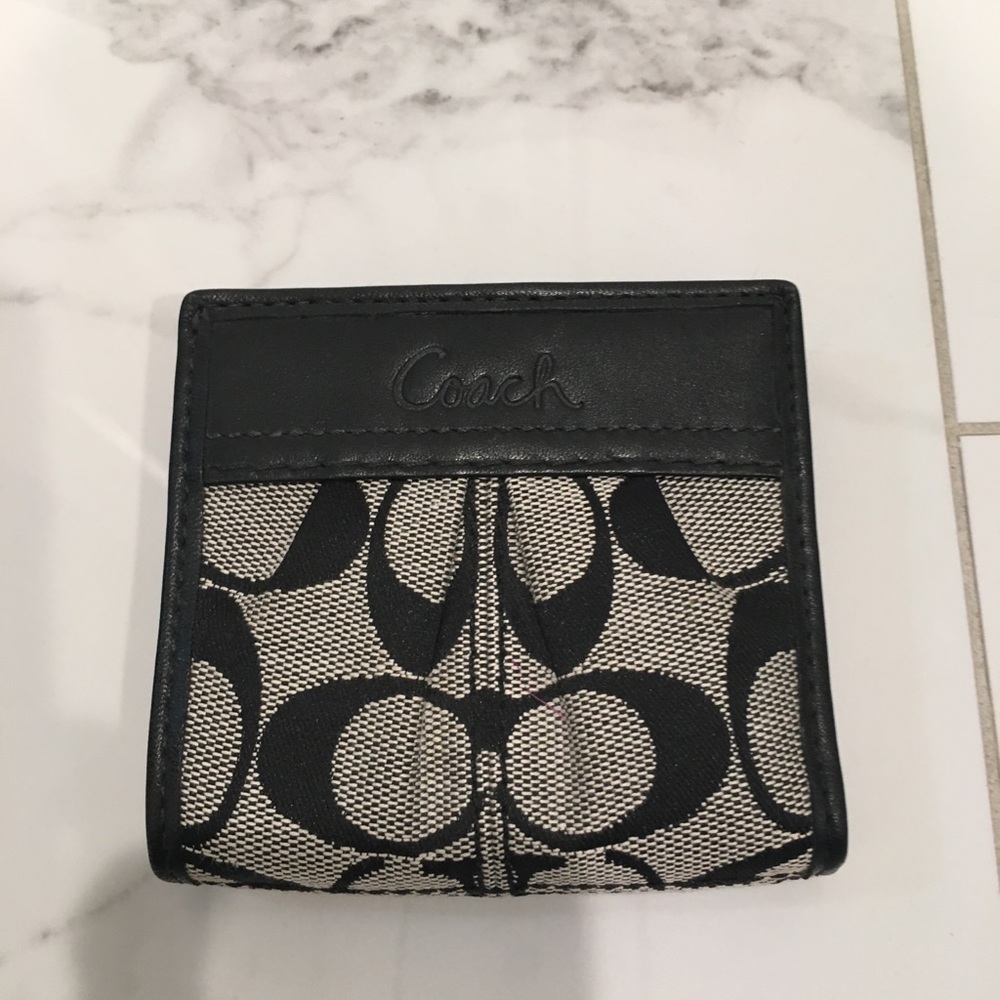 Coach mini wallet